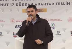 Bakan Kurum: Her felaketi birbirimizden güç alarak aştık
