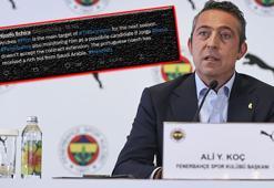 Fenerbahçe'nin yeni hocasını Twitter'dan duyurdu! Jesus gider gitmez Ali Koç imzayı attıracak