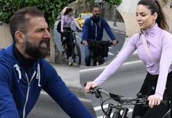 Harun Tan gizemli kız arkadaşıyla sahil turunda! Rahat tavırları dikkat çekti