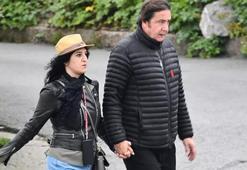 Hakan Meriçliler, İspanyol sevgilisiyle el ele yürüyüşte