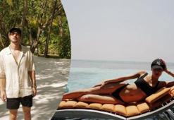 Mert Yazıcıoğlu'na poz veren Dilan Çiçek Deniz'den 'Titanic' göndermesi!