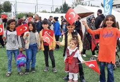 Depremzede çocukların 23 Nisan coşkusu