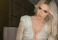 Hadise'den kutlama pozu! 'Hamburger menünün yanındaki tatlı da sensin'