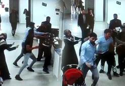 Hastanede rezalet anları!  2 hemşireye tekmeli, yumruklu saldırı