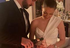 Eda Ece ve Buğrahan Tuncer çifti nişanlandı! Nişan töreninden ilk fotoğraflar geldi