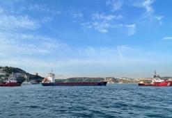 İstanbul Boğazı’nda kargo gemisi makine arızası yaptı