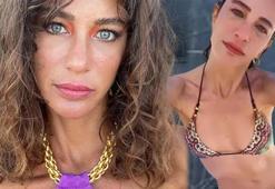 Berrak Tüzünataç tatil sezonunu açtı! Bikinisiyle poz verdi