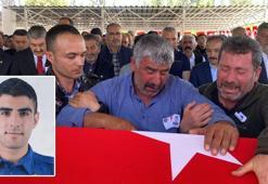 Tel Abyad'da şehit olan polis memuru, Osmaniye'de son yolculuğuna uğurlandı