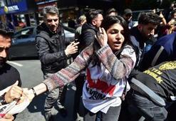 Taksim'e yürümek isteyen gruplara polis müdahalesi
