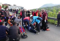 Trabzon'da belediye otobüsü kaza yaptı: 4 ölü, 21 yaralı