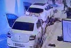 Ünlü gece kulübünün önünde dehşet! Bekleyenlere aracıyla daldı