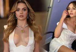 Melis Sezen nefesleri kesti, göğüs dekoltesiyle büyüledi!