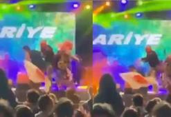 Ünlü sanatçı Kibariye sahneden düştü! Sağlık durumu