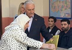 AK Parti Genel Başkanvekili Binali Yıldırım oyunu Tuzla'da kullandı