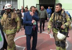 Üsküdar'da oy verme sırasında  yangın paniği