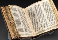 Dünyanın en eski ve en eksiksiz İbranice İncil'i 38,1 milyon dolara satıldı
