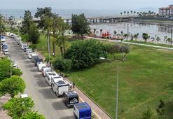 Antalya'da karavanların sokak aralarına park etmesine yasak geliyor