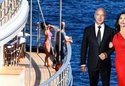 Jeff Bezos ve sevgilisinin aşk tatili!