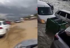 İki ilimizde şiddetli yağmur! Yollar tahrip oldu, vatandaşlar zor anlar yaşadı