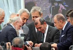 Galatasaray yeni yuvasının temelini attı! Törende Fatih Terim, Ünal Aysal ve Burak Elmas'ı...