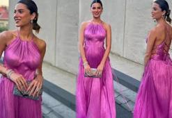 Nazlı Sabancı'nın hamile şıklığı! Kayınvalidesi kayıtsız kalamadı