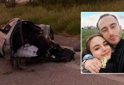 Nişanlı çiftten kahreden haber! Otomobil ikiye bölündü, acı detay ortaya çıktı