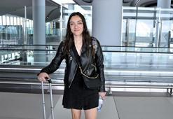 En iyi kadın oyuncu ödülünü alan Merve Dizdar yurda döndü!