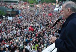 Cumhurbaşkanı Erdoğan: Demokrasi bayramı yaşatan milletime teşekkür ediyorum