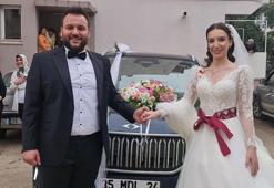 TOGG İzmir'de gelin arabası olarak kullanıldı