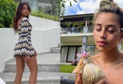 Zeynep Alkan'dan bikinili pozlar! Beğeni topladı