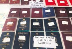 Kusursuz pasaport basan çete iş başında basıldı