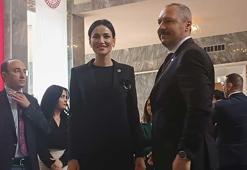 Türkiye güzeli Sarıbaş milletvekilliği kaydını yaptırdı