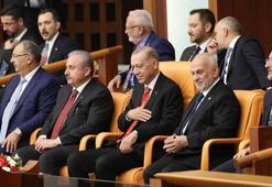 Cumhurbaşkanı Erdoğan Meclis'te vekillerin yemin törenini takip etti