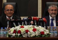 Hazine ve Maliye Bakanlığı'nda devir teslimi! Bakan Mehmet Şimşek'ten ilk mesaj