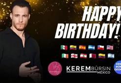 Kerem Bursin'e hayranlarından sürpriz doğum günü kutlamaları!