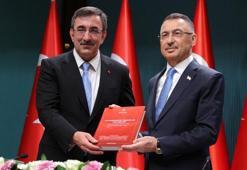 Fuat Oktay görevini Cevdet Yılmaz'a devretti