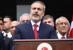 Dışişleri Bakanlığı'nda devir teslimi gerçekleşti! Hakan Fidan görevi devraldı