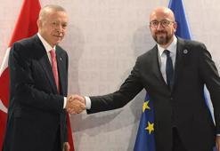 Cumhurbaşkanı Erdoğan, AB Konseyi Başkanı Michel ile görüştü
