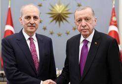 Cumhurbaşkanı Erdoğan'dan Meclis Başkanı Kurtulmuş'a tebrik