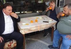Damak çatlatan lezzet; portakalda kahve