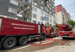 Ankara'da apartmanda yangın; 1 kişi öldü, 4 kişi dumandan etkilendi