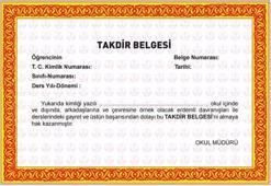 Takdir teşekkür belgesi 2023 ortalaması kaçtır? 5, 6, 7, 8, 9, 10, 11, 12. sınıf takdir teşekkür belgesi kaç puanla, nasıl alınır?