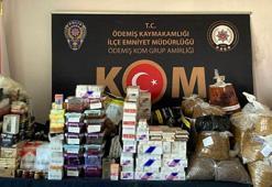 İzmir'de 'kaçak sigara' operasyonu: 5 gözaltı