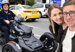 İbrahim Büyükak 3 tekerlekli motosikletiyle görüntülendi! Değeri 700 bin TL