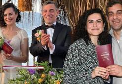 Dağhan Külegeç ile Tuğba Aytaş düğün yaptı
