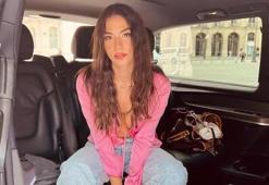 Demet Özdemir'den dekolteli havuz paylaşımı! 'Demet güzel, elbise değil'