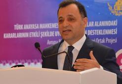 AYM Başkanı Arslan: İhlal tespiti kanundan kaynaklıysa, kanun hükmü ortadan kaldırılmalı