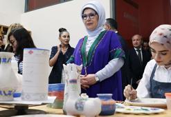 Emine Erdoğan, Bakü’de İçerişehir’i ziyaret etti