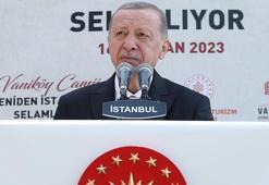 Cumhurbaşkanı Erdoğan: İstanbul sevgimizi birileri gibi sadece lafta bırakmıyoruz
