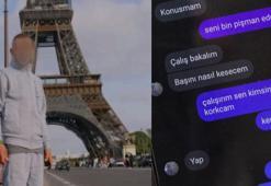 Boşanma aşamasındaki eşine 'başını keseceğim' mesajı atıp evini taşladı